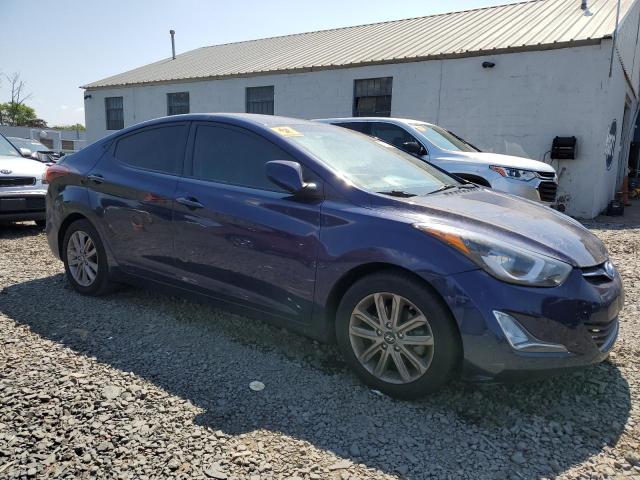  HYUNDAI ELANTRA 2014 Granatowy