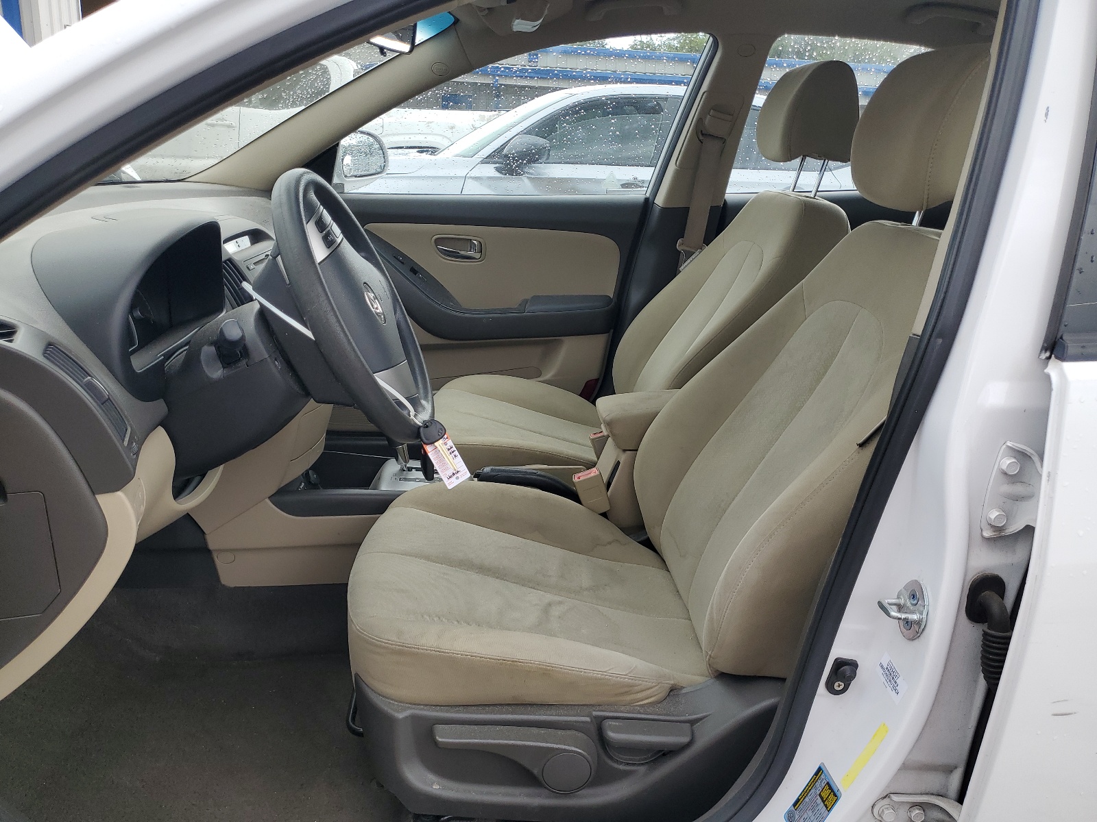 KMHDU4AD3AU103434 2010 Hyundai Elantra Blue