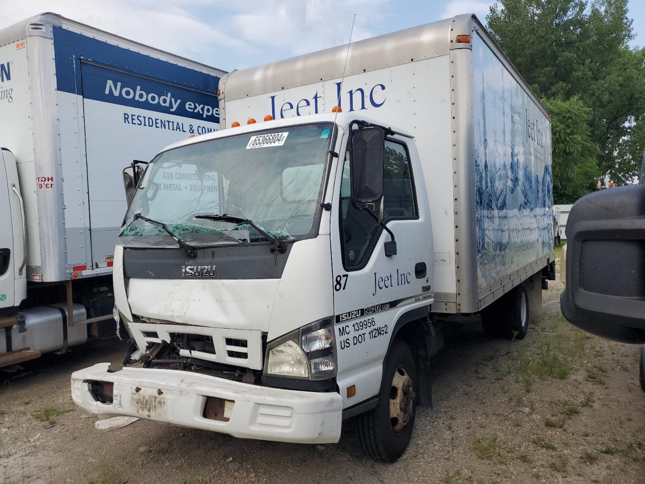 2007 Isuzu Npr VIN: JALC4B16X77005402 Lot: 65366804