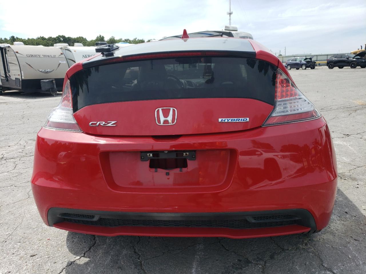 JHMZF1D64ES001883 2014 Honda Cr-Z Ex