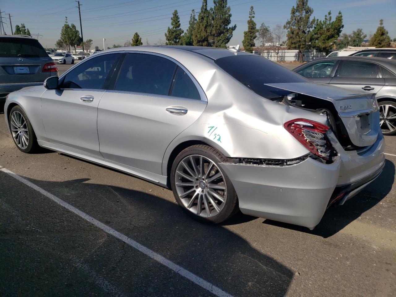 2015 Mercedes-Benz S 550 4Matic VIN: WDDUG8FB0FA179993 Lot: 66204454