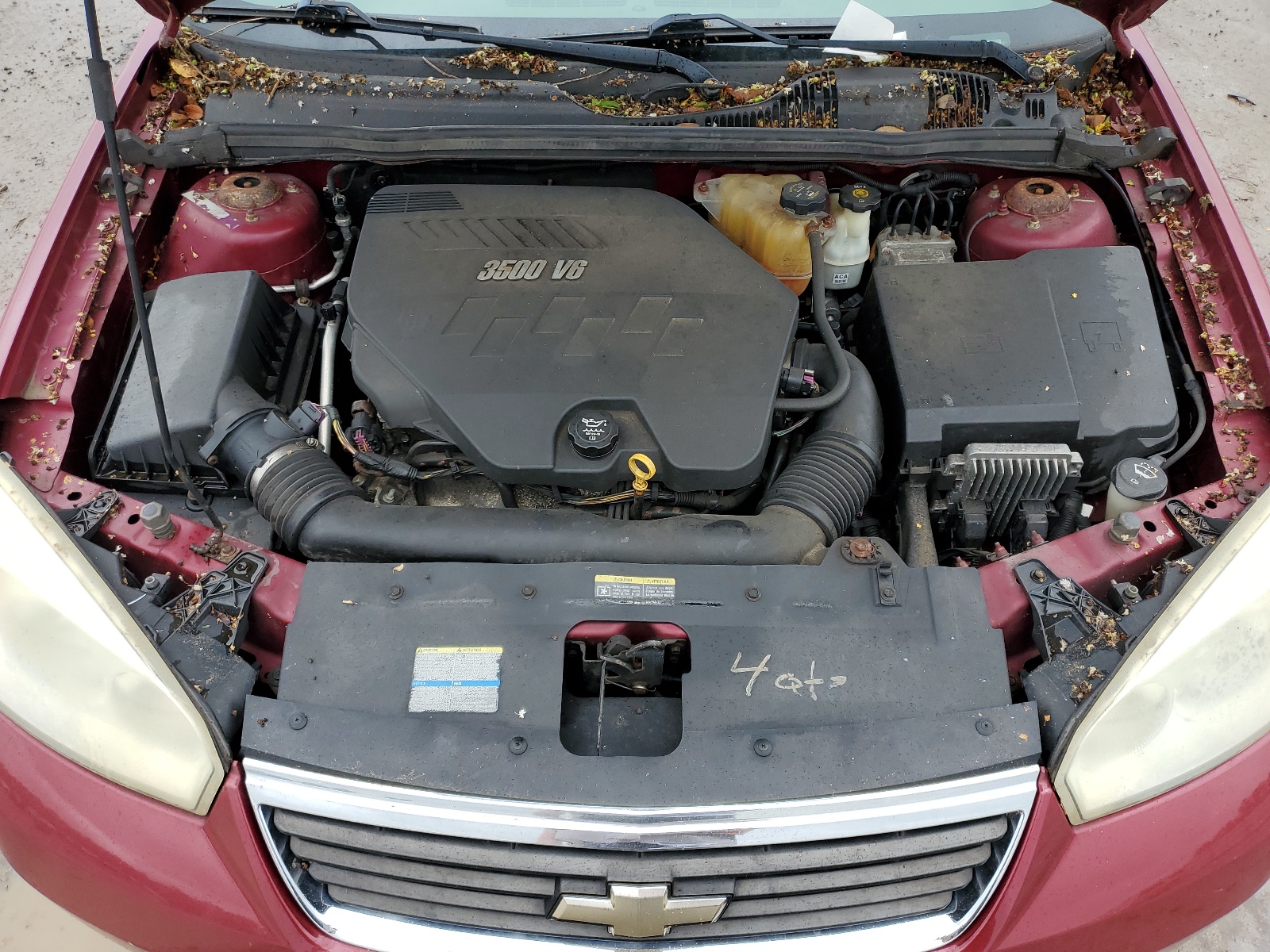 1G1ZT58NX7F152248 2007 Chevrolet Malibu Lt