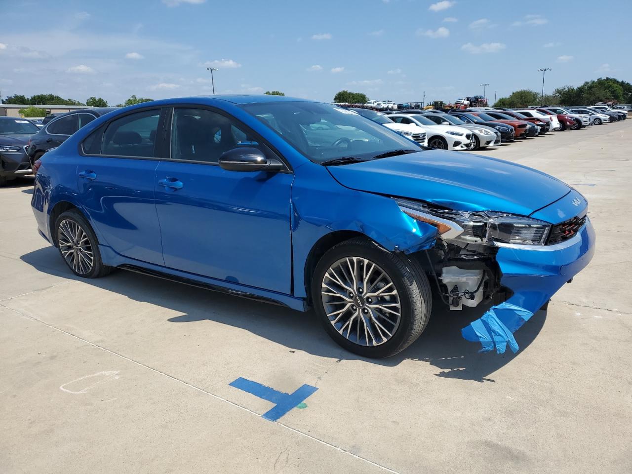 2023 Kia Forte Gt Line VIN: 3KPF54AD9PE669387 Lot: 65237424