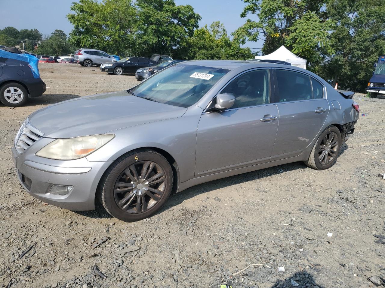 2011 Hyundai Genesis 3.8L VIN: KMHGC4DE9BU121507 Lot: 65721244