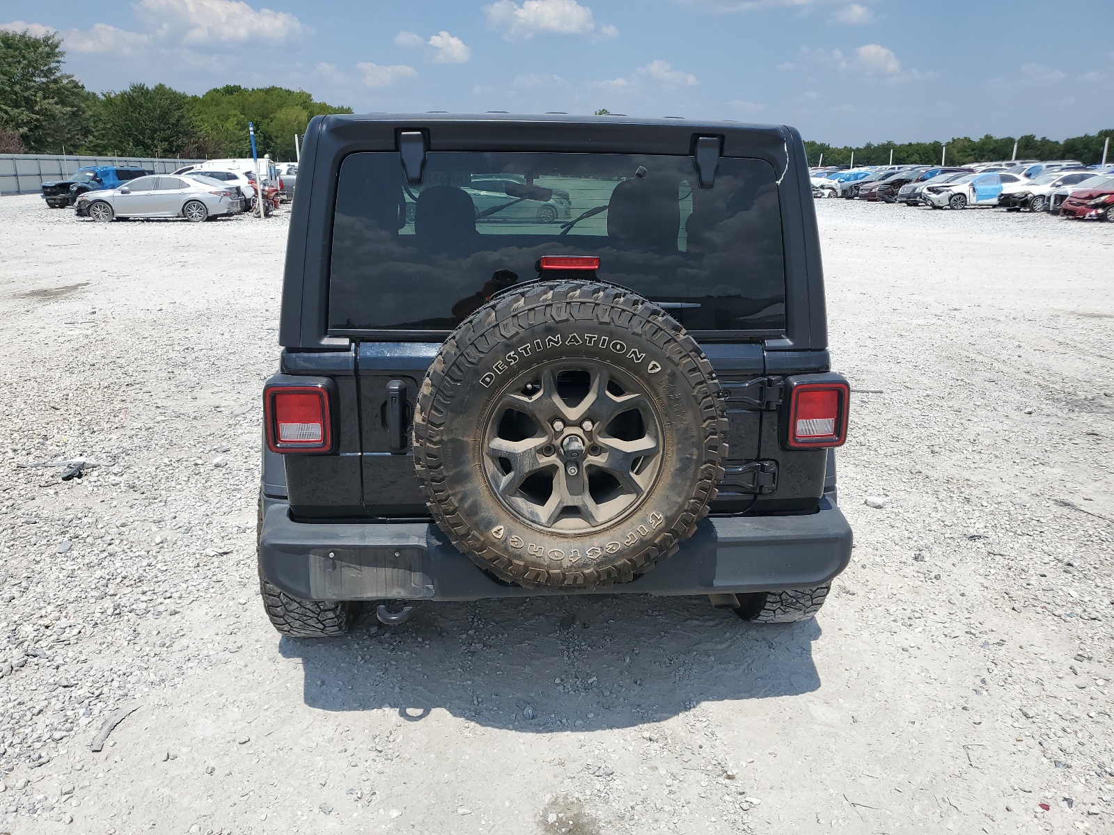 1C4GJXANXNW145999 2022 Jeep Wrangler Sport