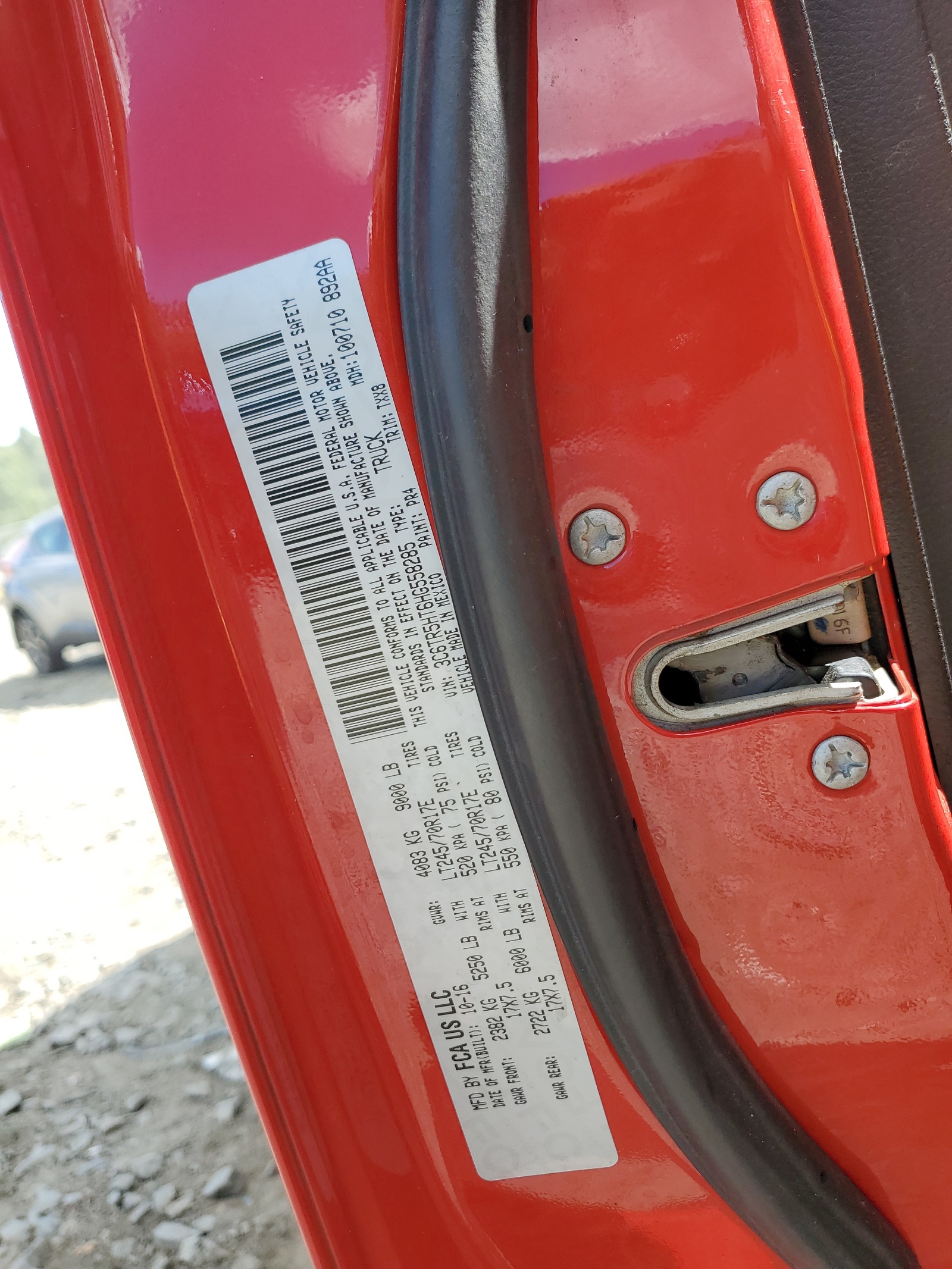 3C6TR5HT6HG558285 2017 Ram 2500 St