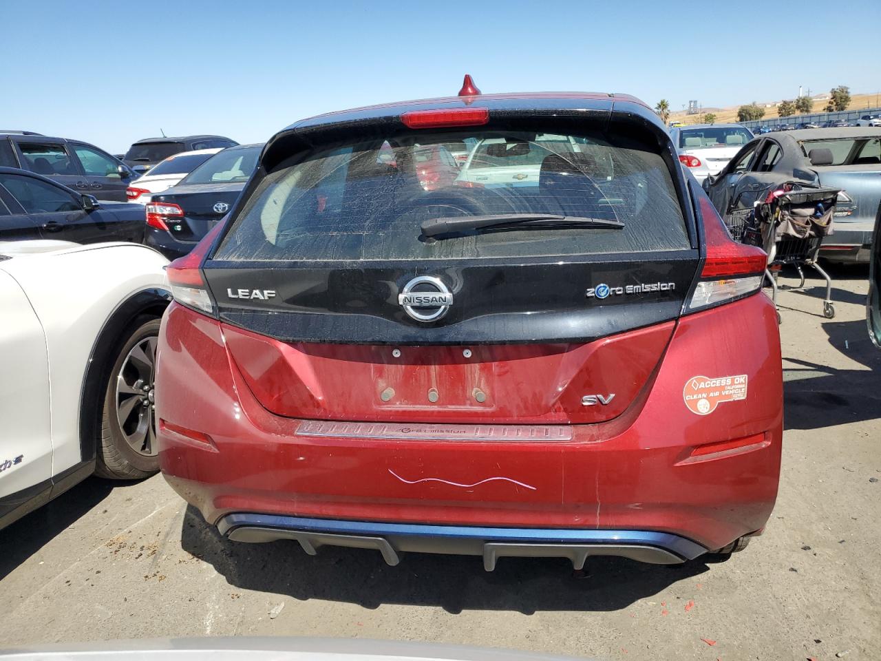 2018 Nissan Leaf S VIN: 1N4AZ1CP4JC307783 Lot: 67760434