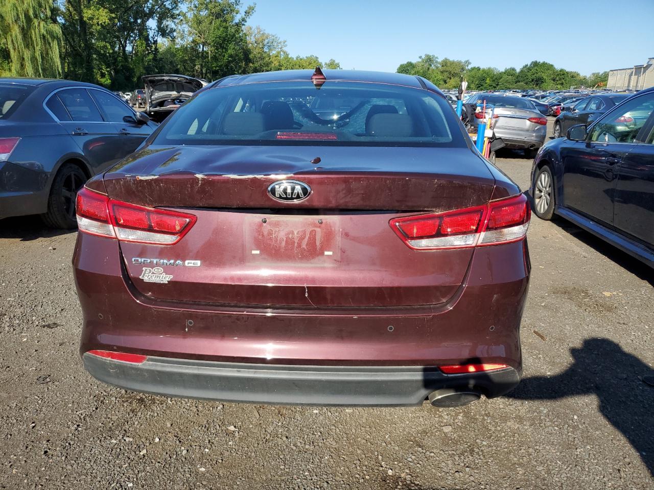 2018 Kia Optima Lx VIN: 5XXGT4L31JG186294 Lot: 66899044