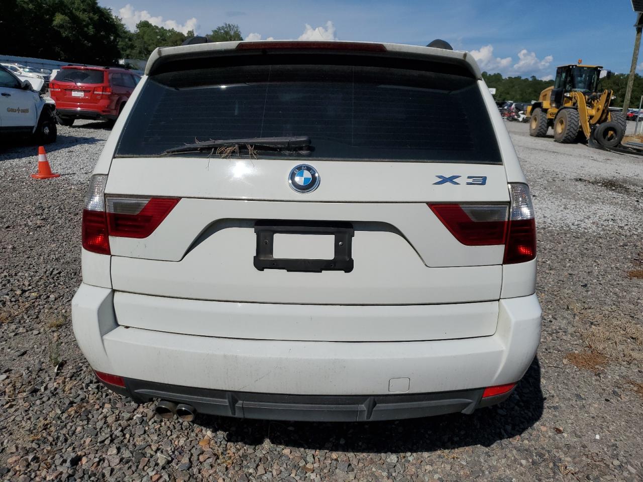 2007 BMW X3 3.0Si VIN: WBXPC93447WJ01187 Lot: 68971054