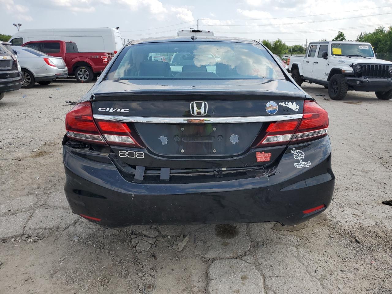 2013 Honda Civic Exl VIN: 19XFB2F96DE061792 Lot: 66301744