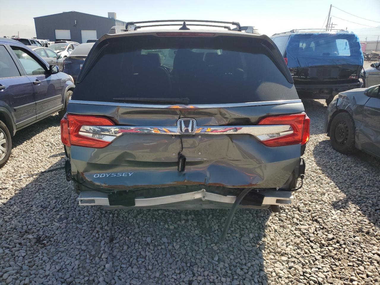 2018 Honda Odyssey Exl VIN: 5FNRL6H78JB053194 Lot: 69347594