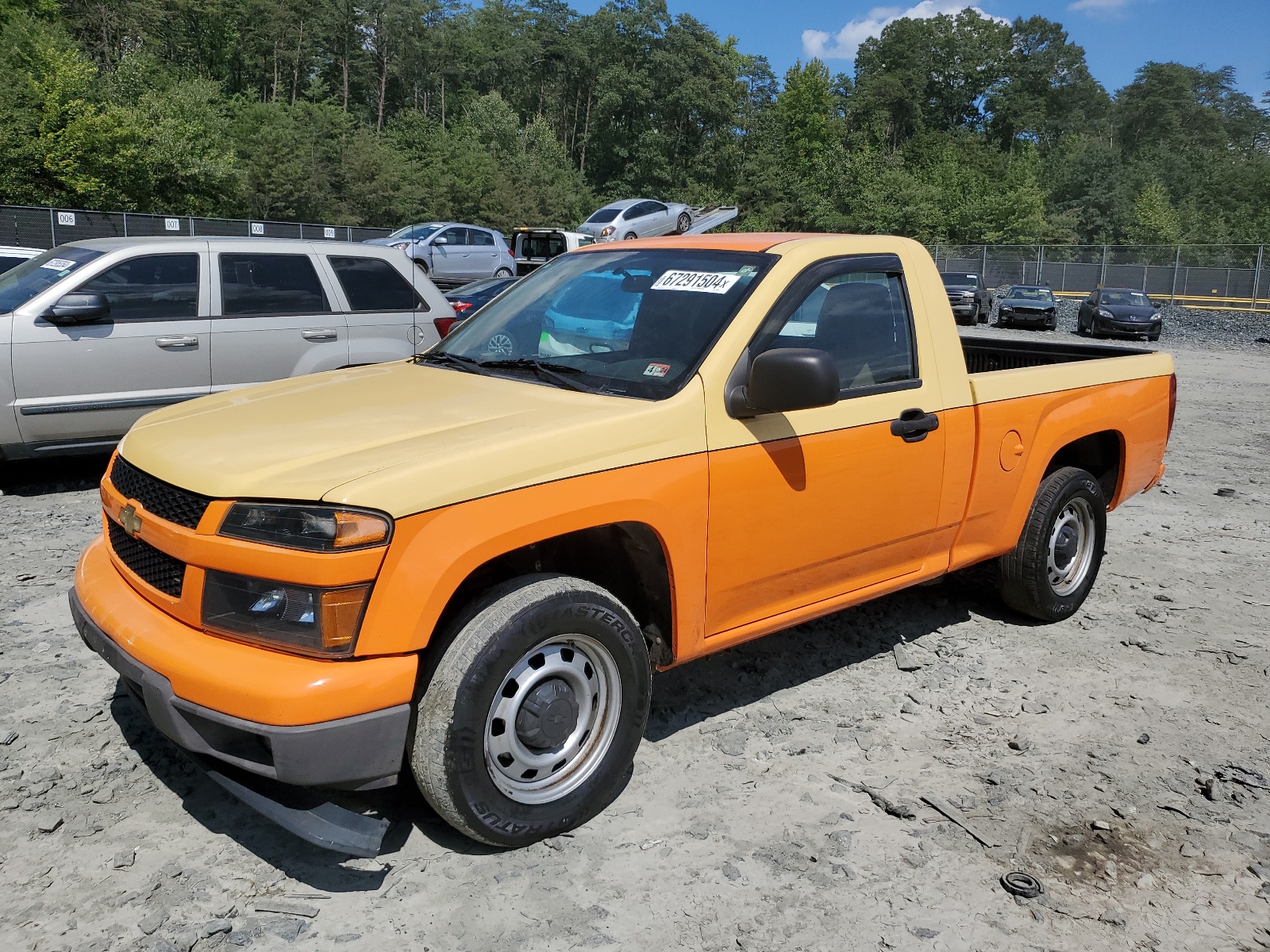 2012 Chevrolet Colorado vin: 1GCCSBF95C8160163