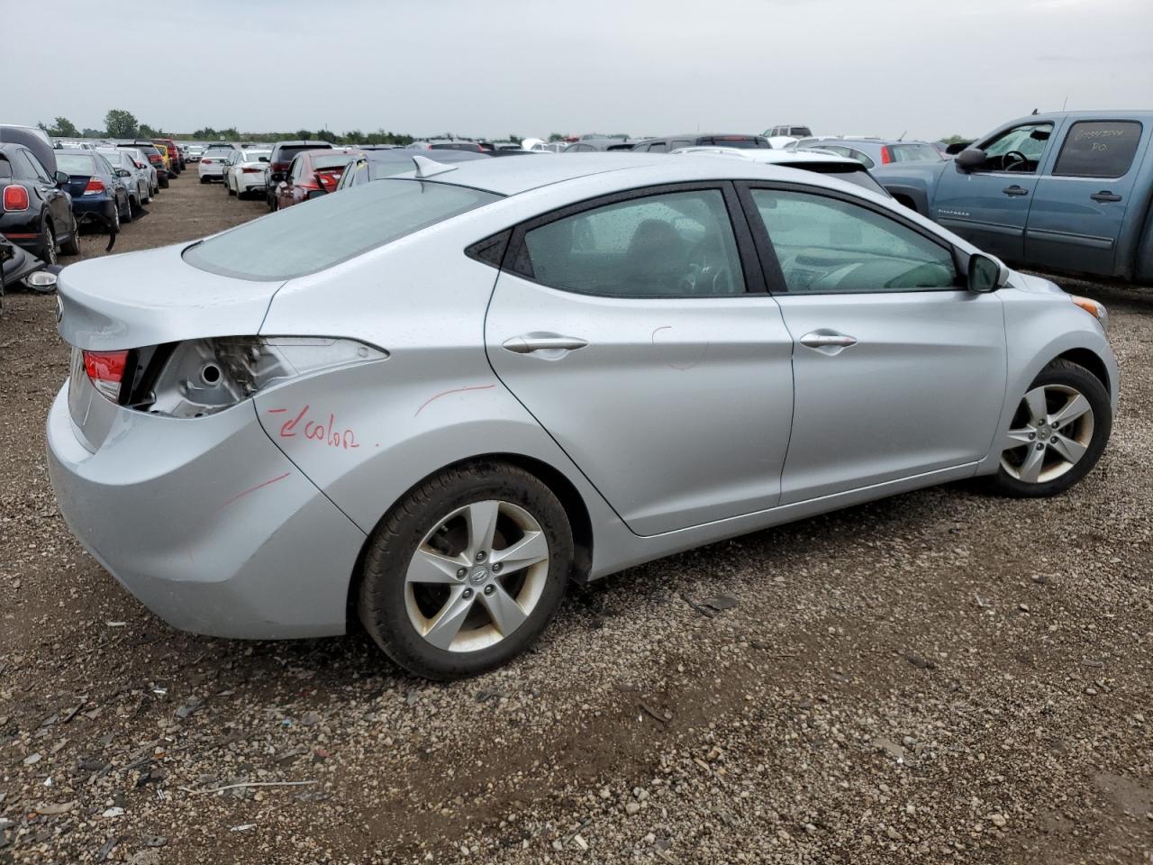 2013 Hyundai Elantra Gls VIN: 5NPDH4AE3DH353059 Lot: 66627564