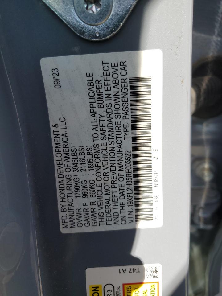 19XFL2H85RE003522 2024 HONDA CIVIC - Image 13