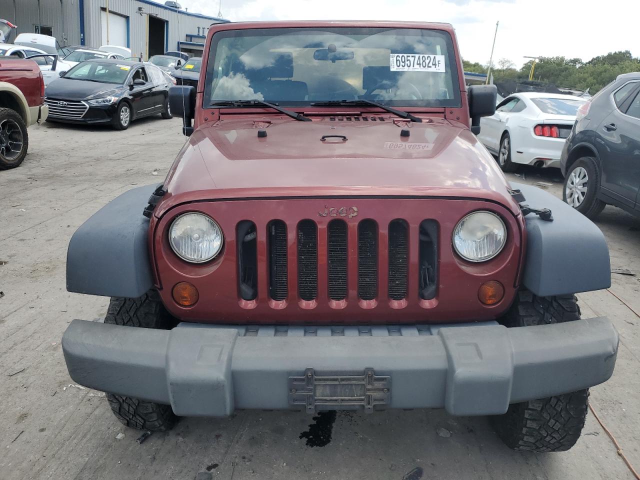 2009 Jeep Wrangler X VIN: 1J4FA24179L790912 Lot: 69574824