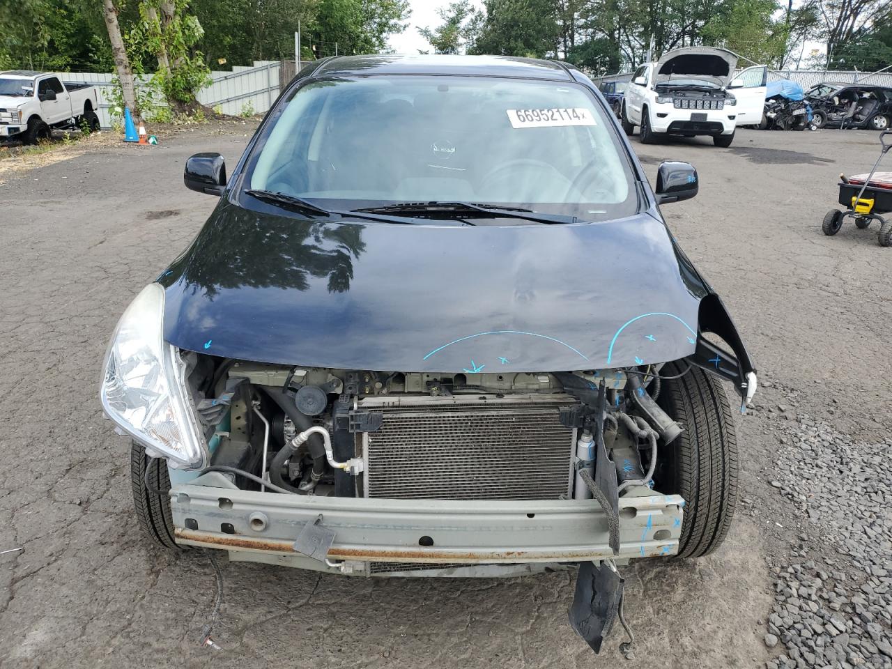 VIN 3N1CN7AP7EK458253 2014 NISSAN VERSA no.5