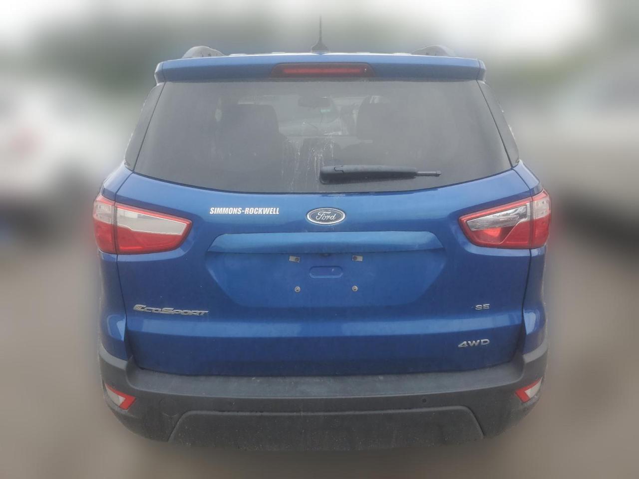 2019 Ford Ecosport Se VIN: MAJ6S3GL5KC305877 Lot: 65390084