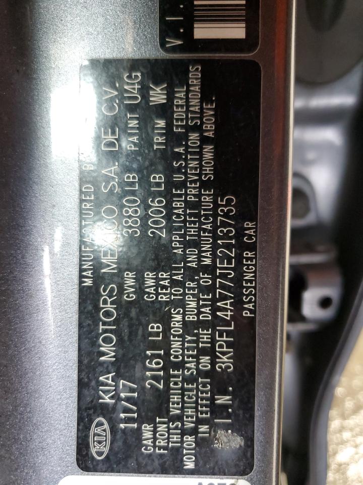 2018 Kia Forte Lx VIN: 3KPFL4A77JE213735 Lot: 67084944