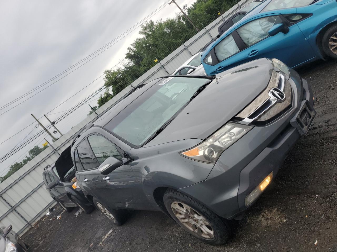 2007 Acura Mdx Technology VIN: 2HNYD28407H501089 Lot: 65888574