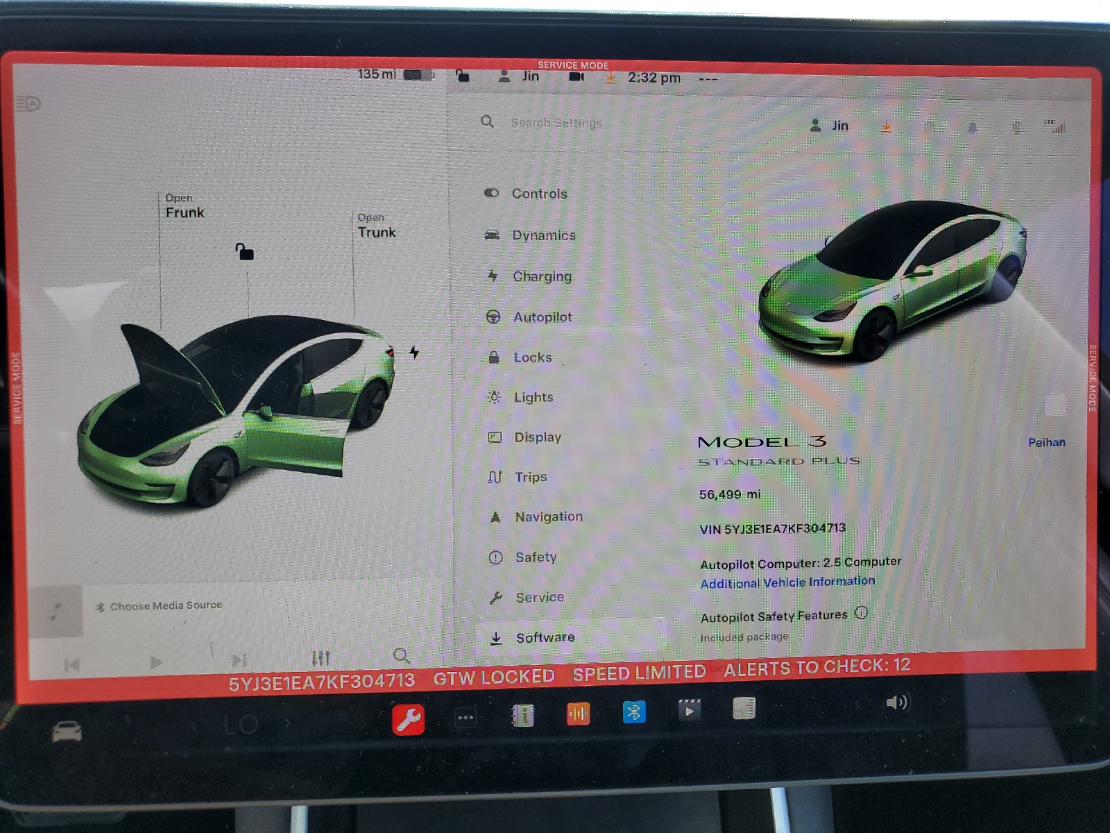 5YJ3E1EA7KF304713 2019 Tesla Model 3