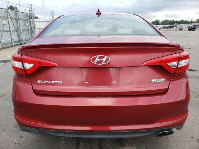 Седаны HYUNDAI SONATA 2016 Красный