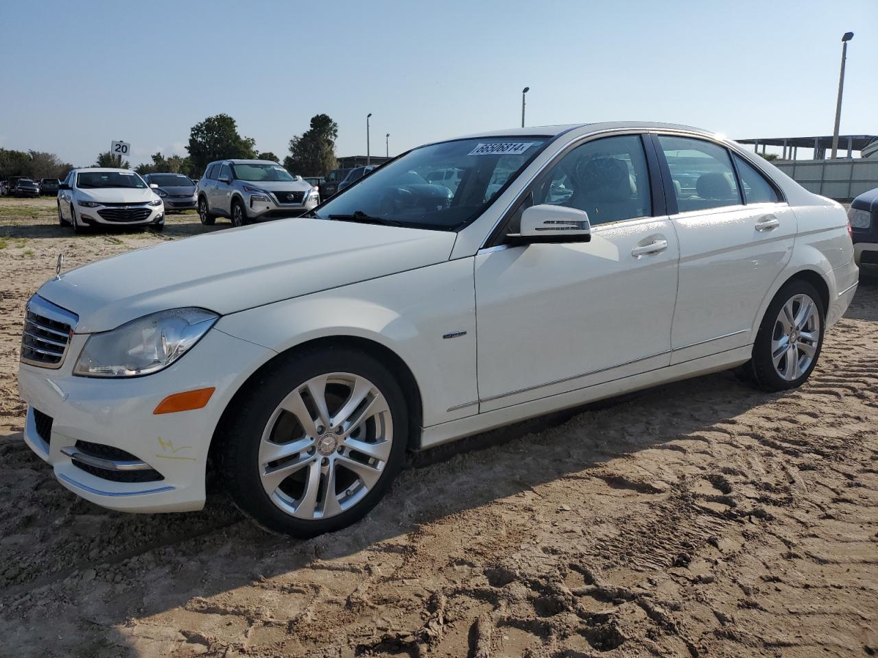 2012 Mercedes-Benz C 250 VIN: WDDGF4HB5CR236871 Lot: 66506814