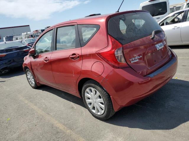  NISSAN VERSA 2015 Червоний