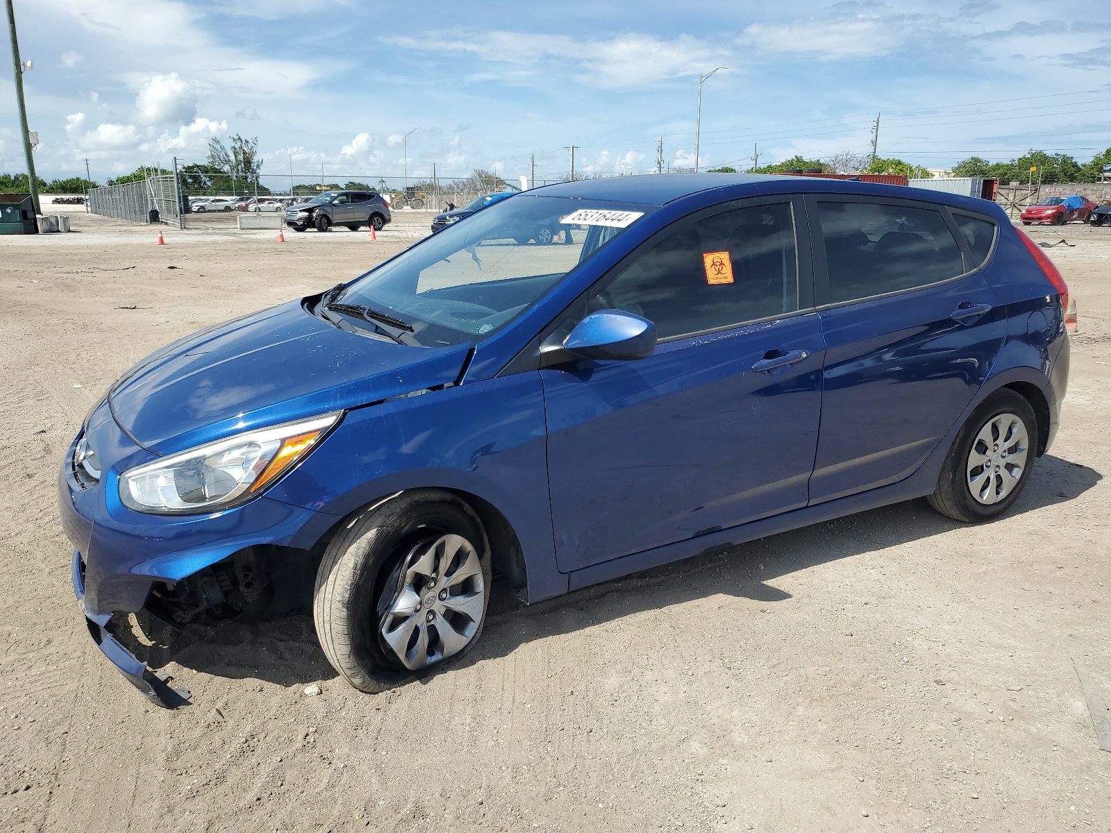 KMHCT5AE5FU225409 2015 Hyundai Accent Gs