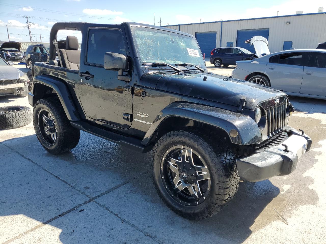 VIN 1C4GJWBG6EL309597 2014 JEEP WRANGLER no.4