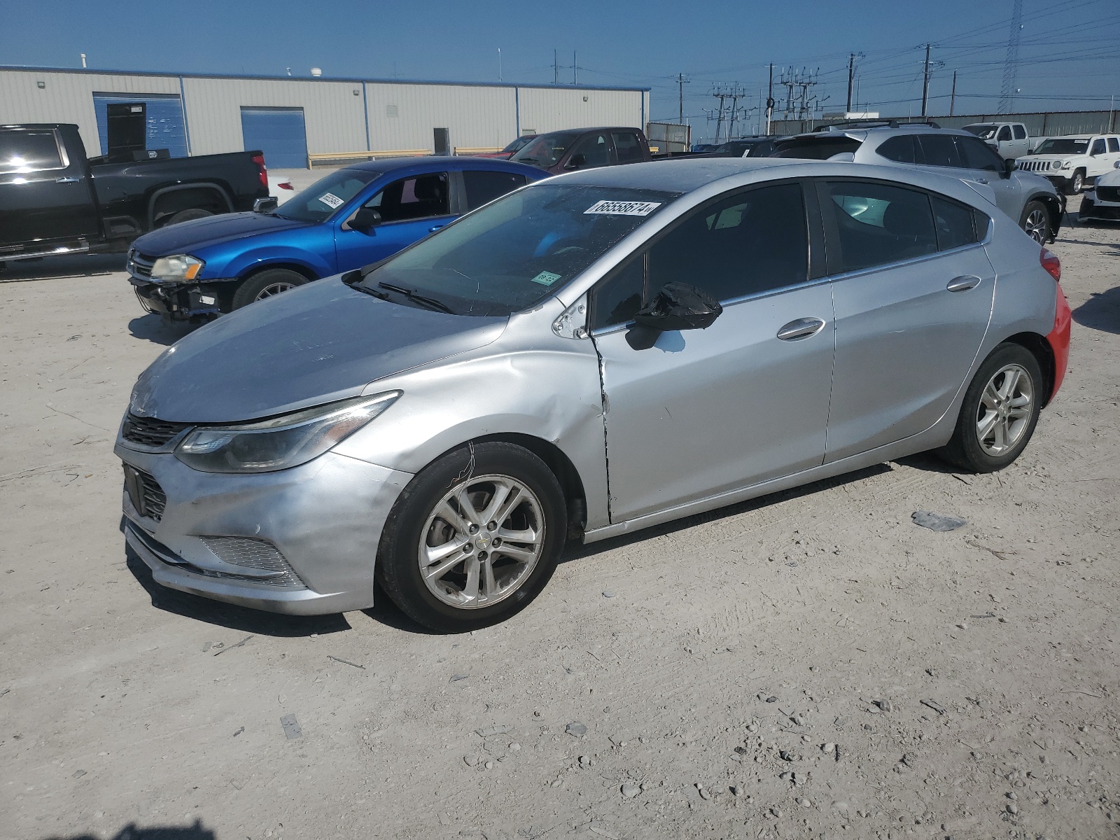 2017 Chevrolet Cruze Lt vin: 3G1BE6SM4HS602412