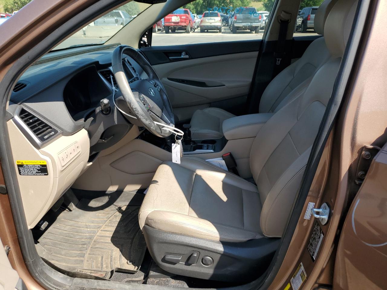 2016 Hyundai Tucson Limited VIN: KM8J3CA21GU071980 Lot: 64037884