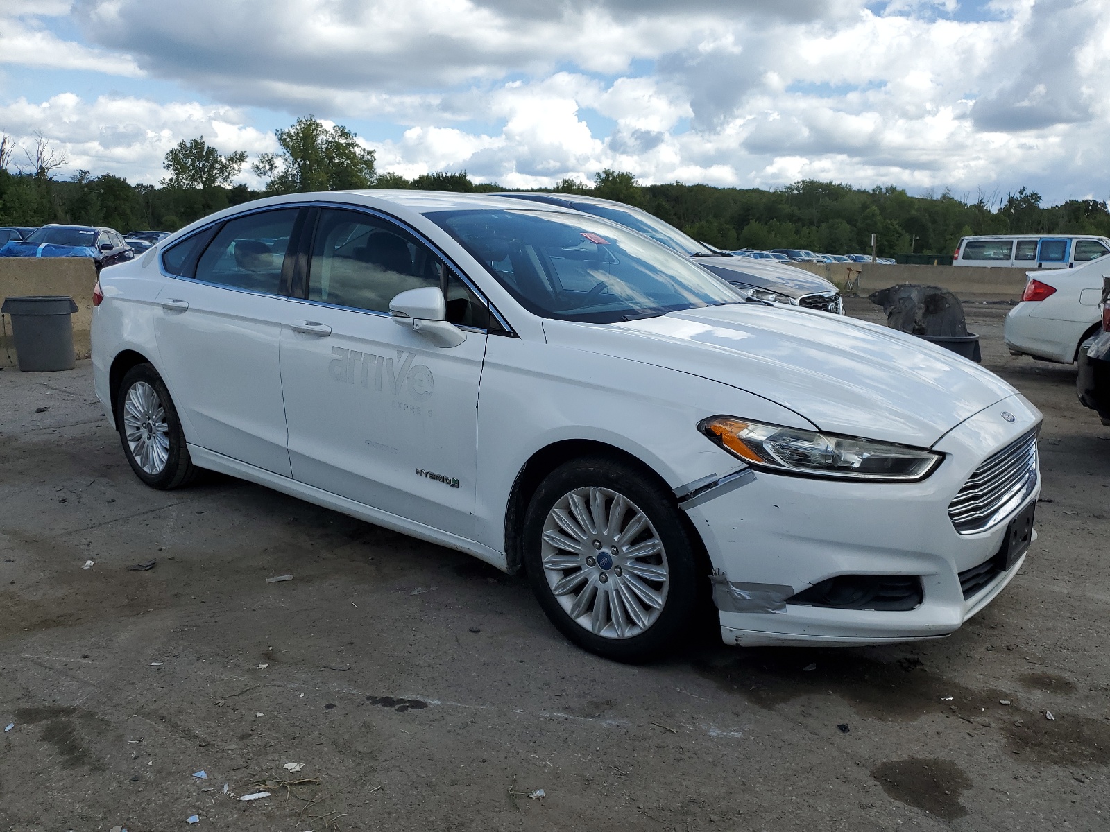 3FA6P0LU6DR101687 2013 Ford Fusion Se Hybrid