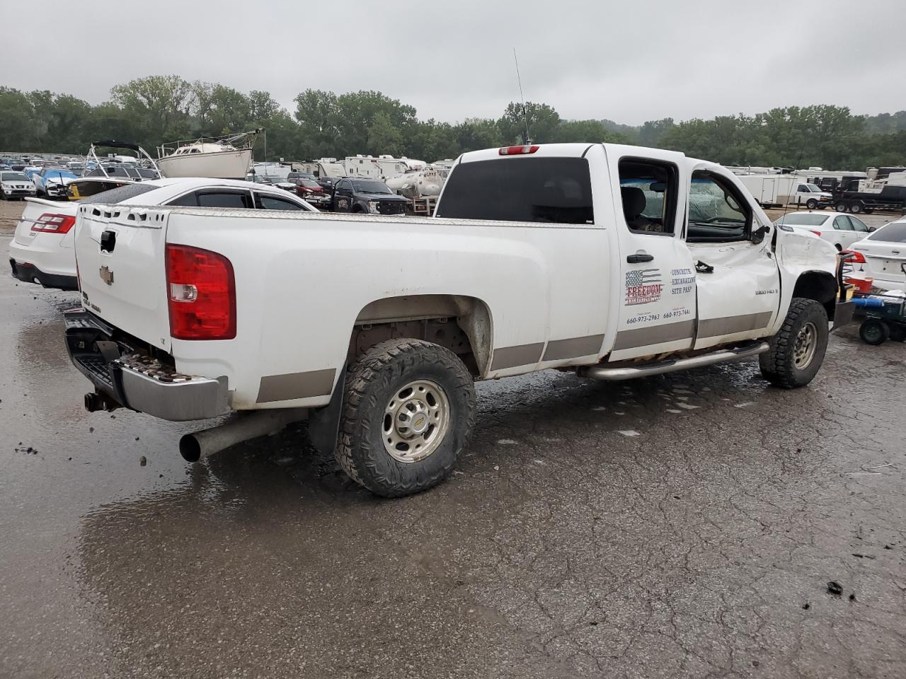 2008 Chevrolet Silverado K2500 Heavy Duty VIN: 1GCHK23688F165179 Lot: 66666204