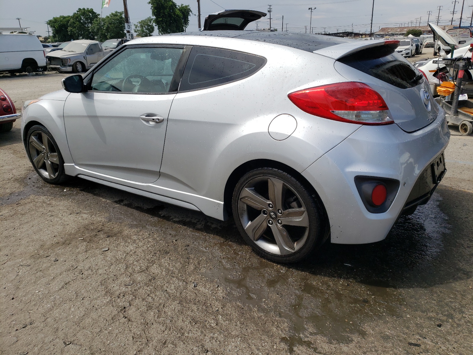 2013 Hyundai Veloster Turbo vin: KMHTC6AE6DU109462