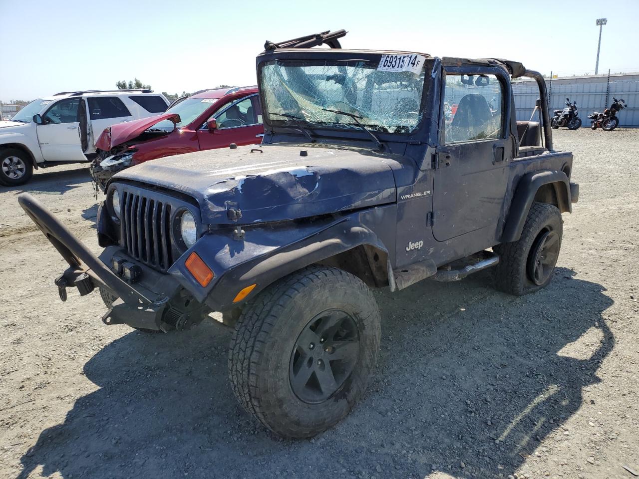 2000 Jeep Wrangler / Tj Se იყიდება Antelope-ში, CA - All Over