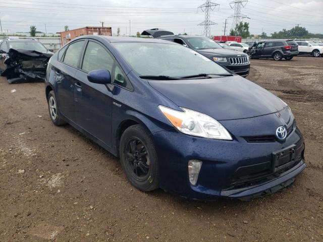  TOYOTA PRIUS 2012 Синій