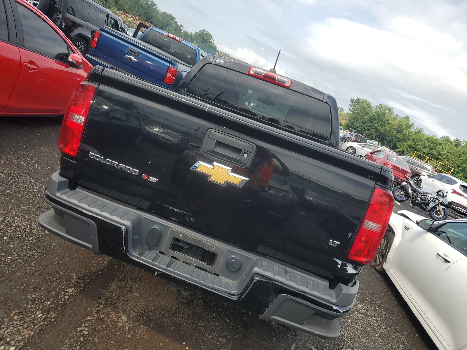 1GCGTCEN5J1256206 2018 Chevrolet Colorado Lt