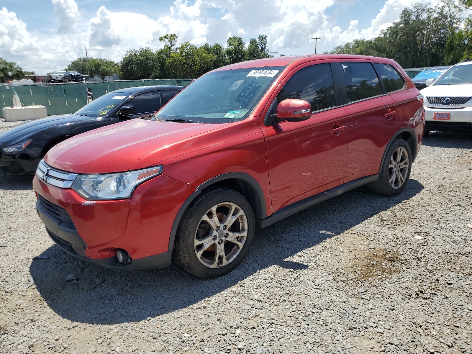 2015 Mitsubishi Outlander Se vin: JA4AD3A36FZ013336