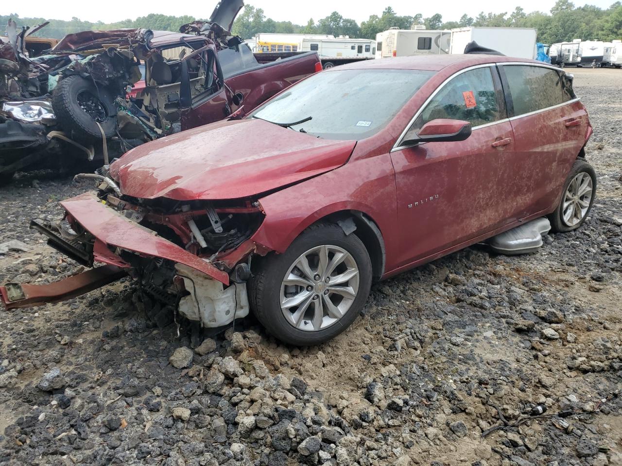 1G1ZD5ST8MF076741 2021 CHEVROLET MALIBU - Image 1