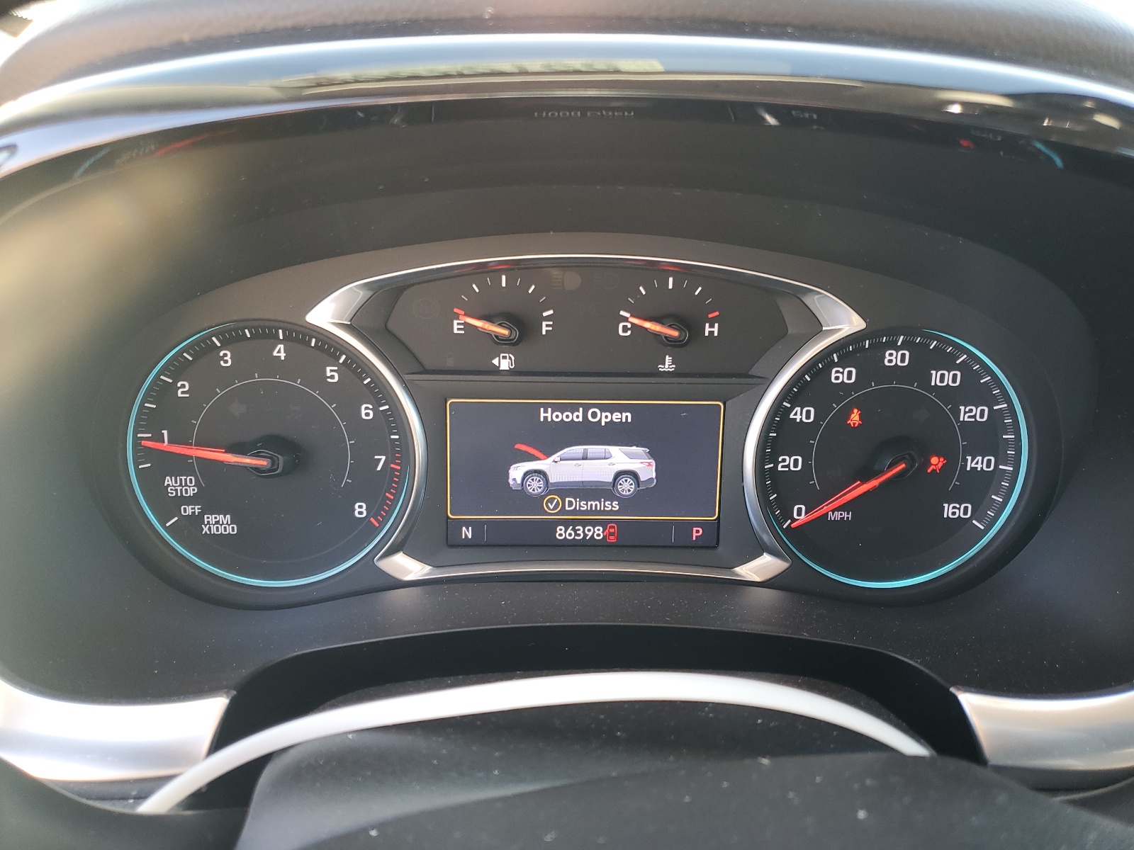 1GNEVHKW5LJ217394 2020 Chevrolet Traverse Lt