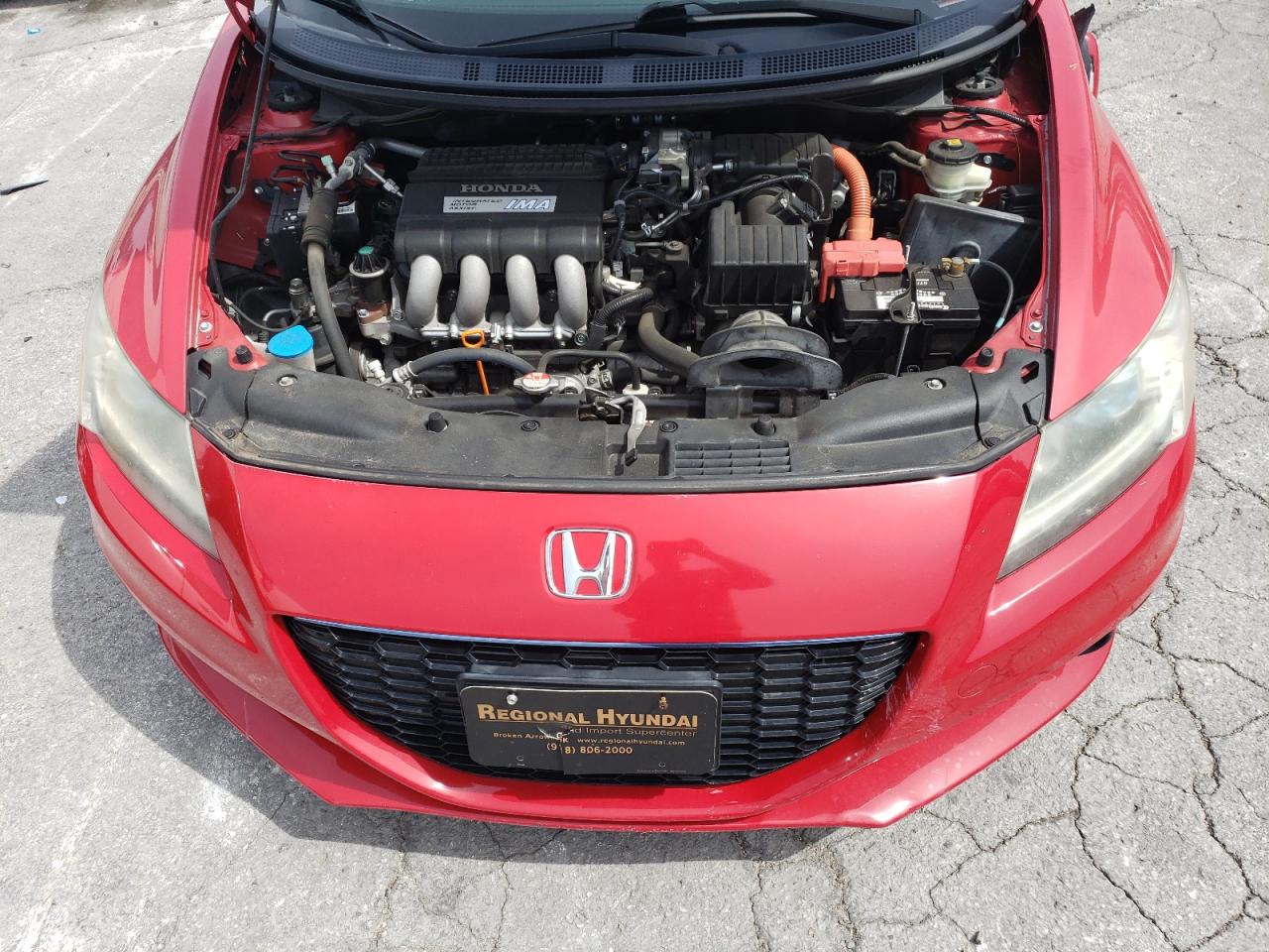 JHMZF1D64ES001883 2014 Honda Cr-Z Ex