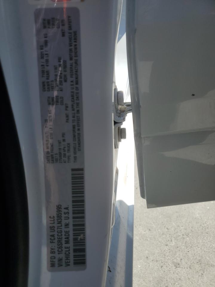 2020 Ram 1500 Tradesman VIN: 1C6SRECG7LN385995 Lot: 66319134