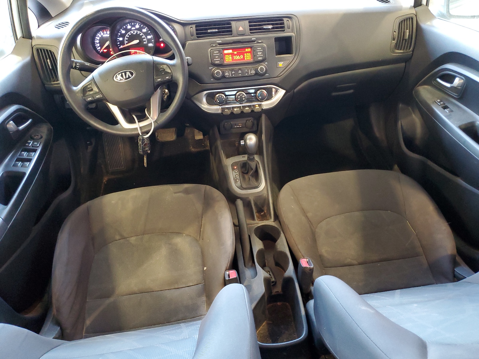 KNADM4A31D6209852 2013 Kia Rio Lx