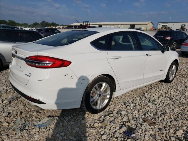  FORD FUSION 2018 Білий