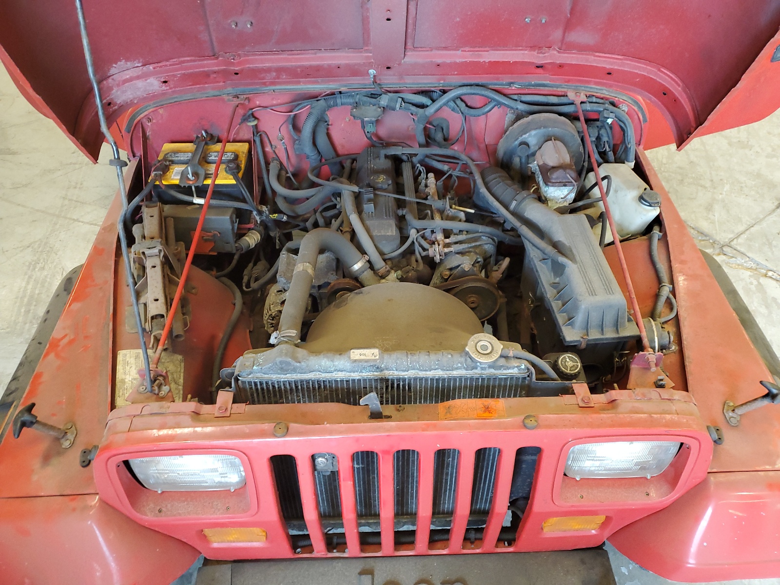 1J4FY19P2SP281599 1995 Jeep Wrangler / Yj S