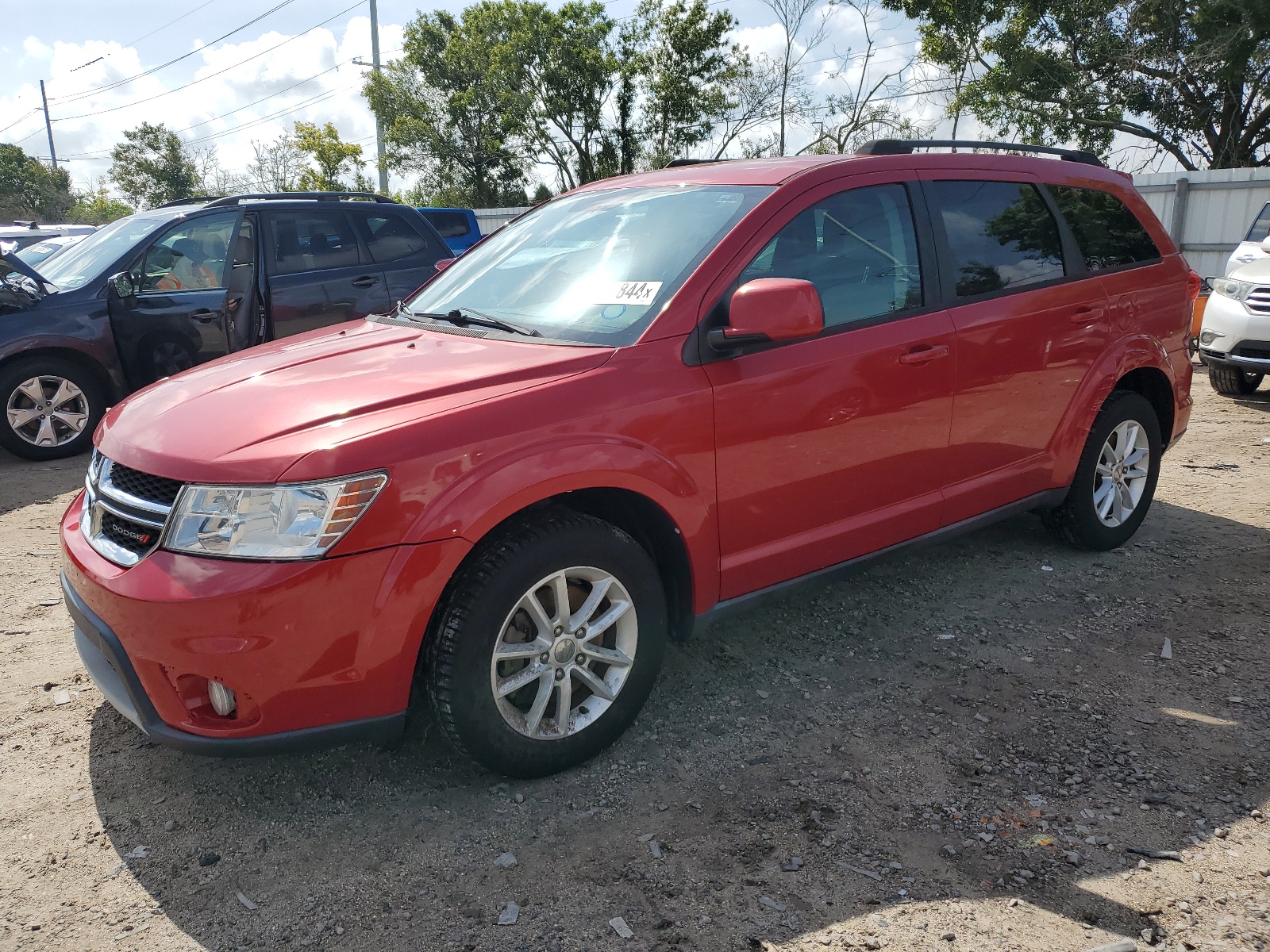 2015 Dodge Journey Sxt vin: 3C4PDCBGXFT653848