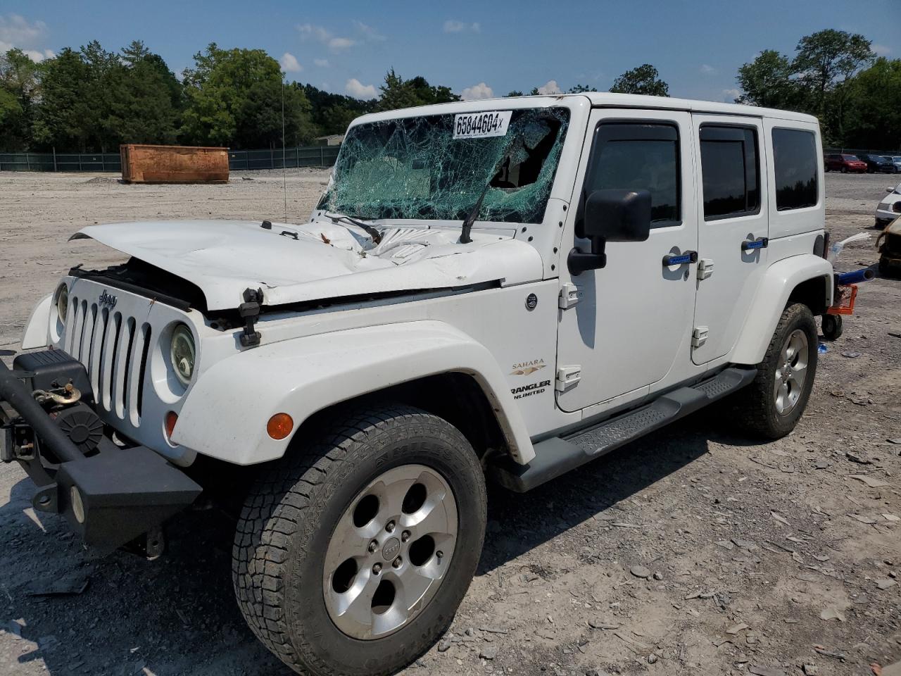 2013 Jeep Wrangler Unlimited Sahara VIN: 1C4BJWEG9DL544774 Lot: 65844604