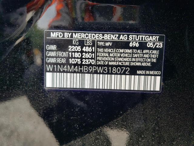 W1N4M4HB9PW318072 Mercedes-Benz GLB-Class GLB 250 4M 13