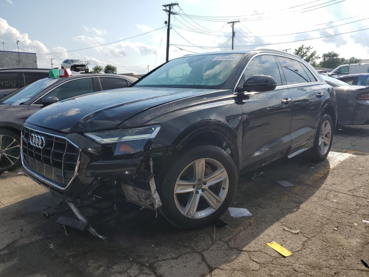 WA1AVAF12KD017304 2019 AUDI Q8 - Image 1