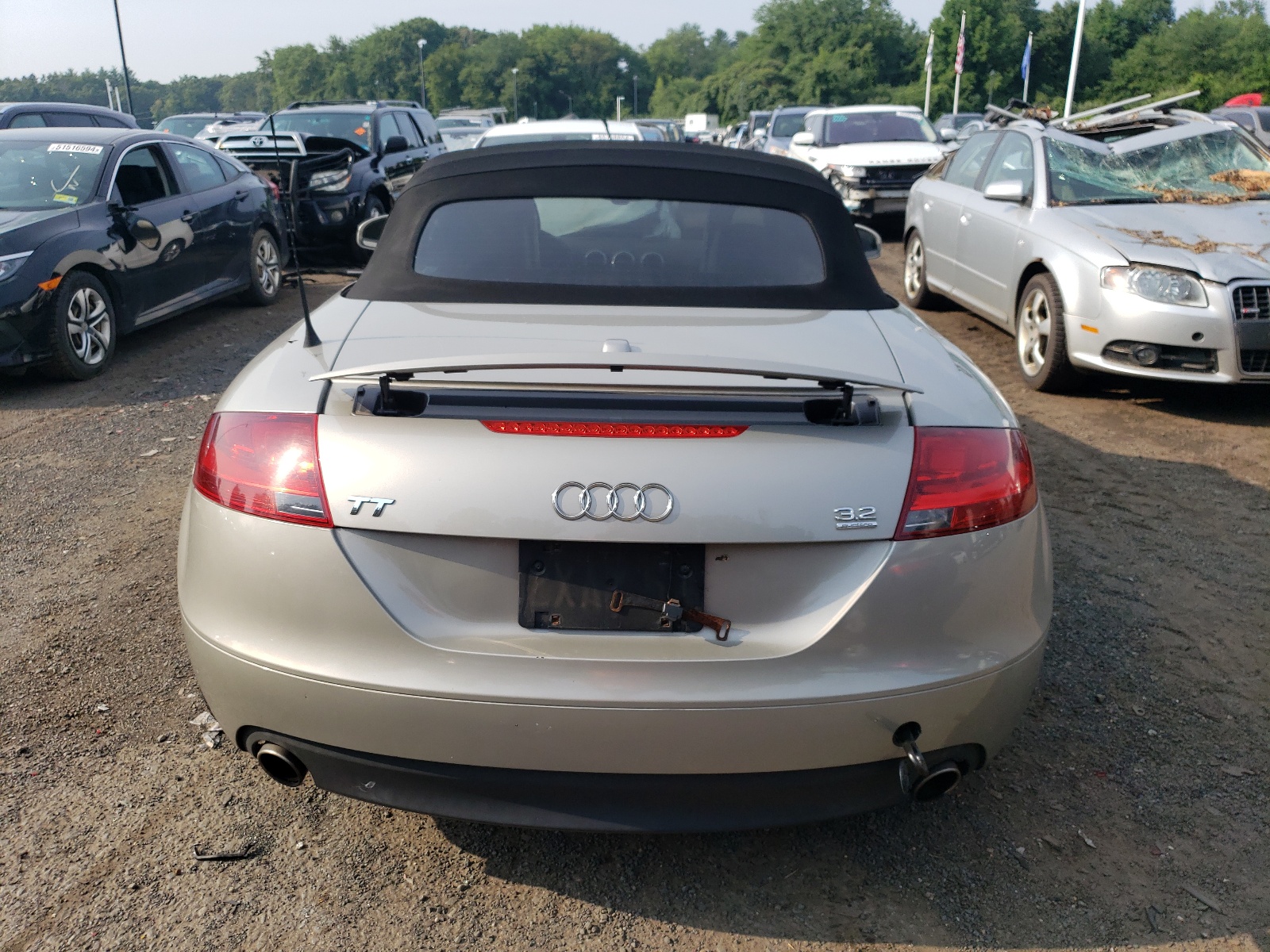 TRURD38J581002350 2008 Audi Tt 3.2 Quattro